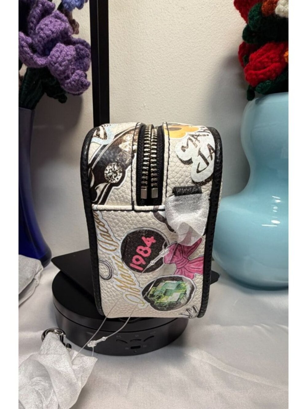 Marc Jacobs Snapshot Small Camera Bag Multicolor Print With Tags New - Picture 4 of 6